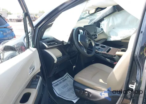 2022 Toyota Sienna Xle z USA, uszkodzony, nr VIN 5TDJRKEC1NS090515